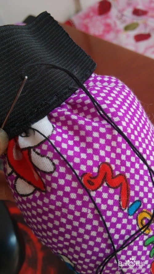 宝宝草莓手套棉手套制作步骤详细图解